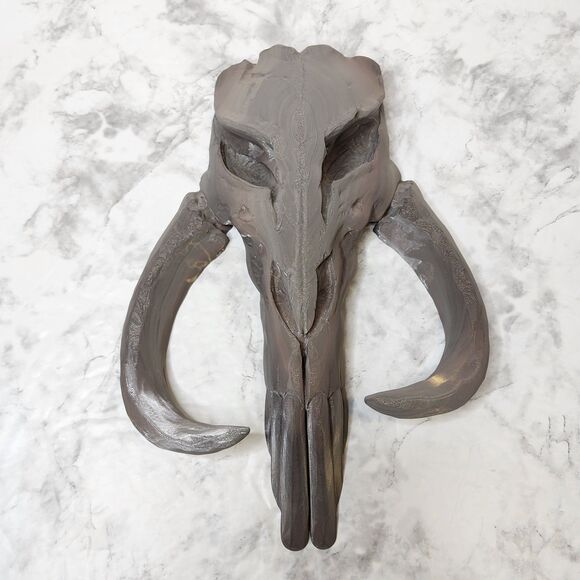 Mythosaur Skull Star Wars Mandalorian Fan Inspired 3D Printed Prop - Picture 1 of 6